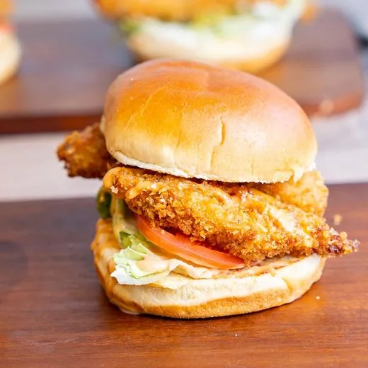 Classic crispy chicken sandwich